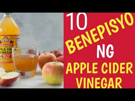 what is apple cider vinegar in tagalog|Benepisyo ng Apple Cider Vinegar sa Katawan: .